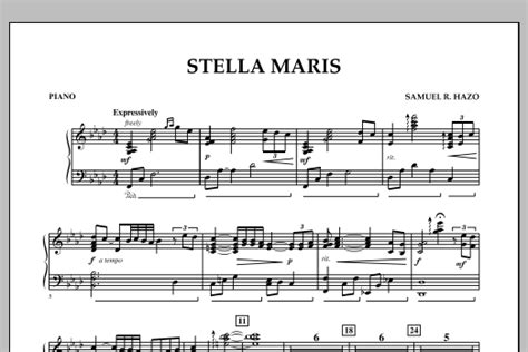 Stella Maris - Piano Noten | Samuel R. Hazo | Blasorchester