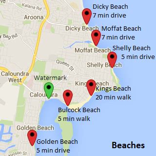 Caloundra Map - Pin By Patricia Adele On Maps Of Trips Caloundra Bay Park Torquay - Alex Scioneir50