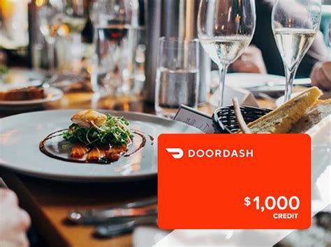 Enter to win a $1,000 DoorDash Gift Card Giveaway - Sfeeds