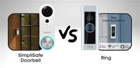 SimpliSafe Doorbell vs Ring (2022): Which Smart Video Doorbell Has The Edge? - Compare Before Buying