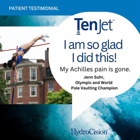 TenJet Patient Story: Olympic Gold Medalist Jenn Suhr | HydroCision