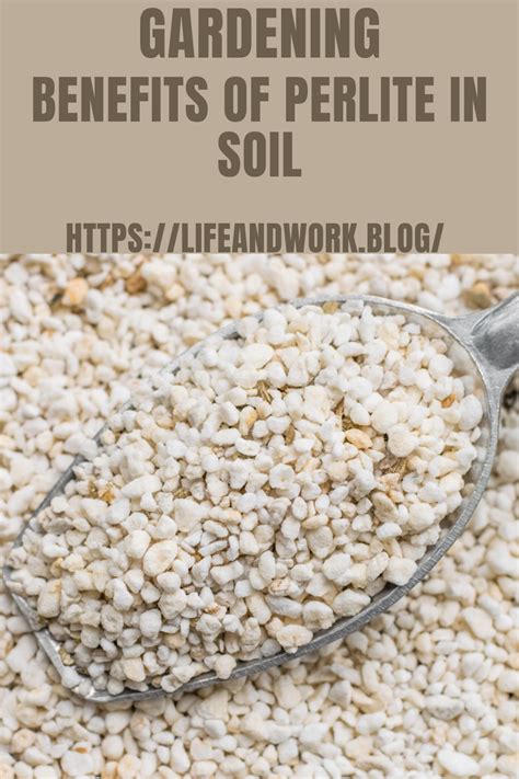 Gardening - Benefits of Perlite in Soil