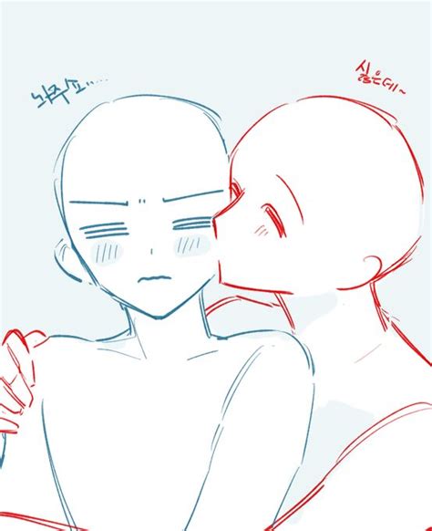 녹색병 on Twitter | Anime poses reference, Couple poses drawing, Art reference poses