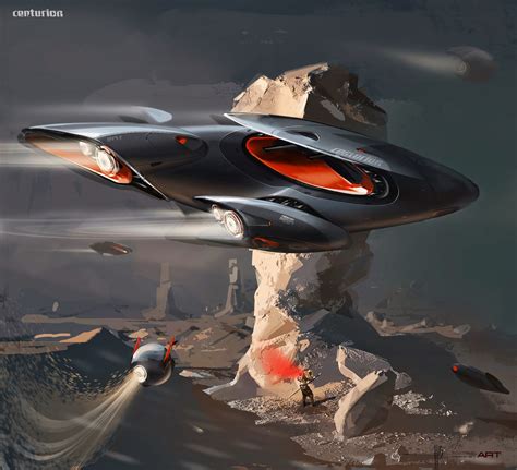 concept ships: Spaceship art by Svyatoslav Konahovski