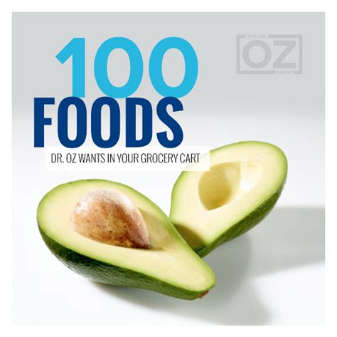 The 100 Foods Dr. Oz Wants in Your Shopping Cart | Health and nutrition, Health food, Healthy ...