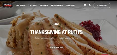 100+ Restaurants Open Near You Thanksgiving 2023 | Travellers Quest