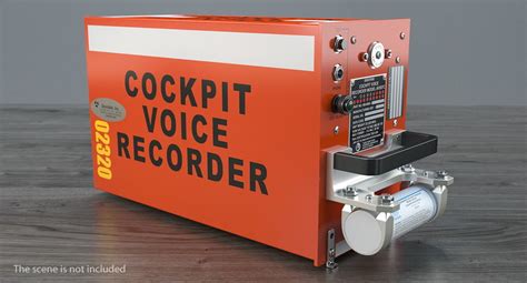 Cockpit Voice Recorder CVR 3D Model $39 - .max .ma .c4d .blend .obj ...