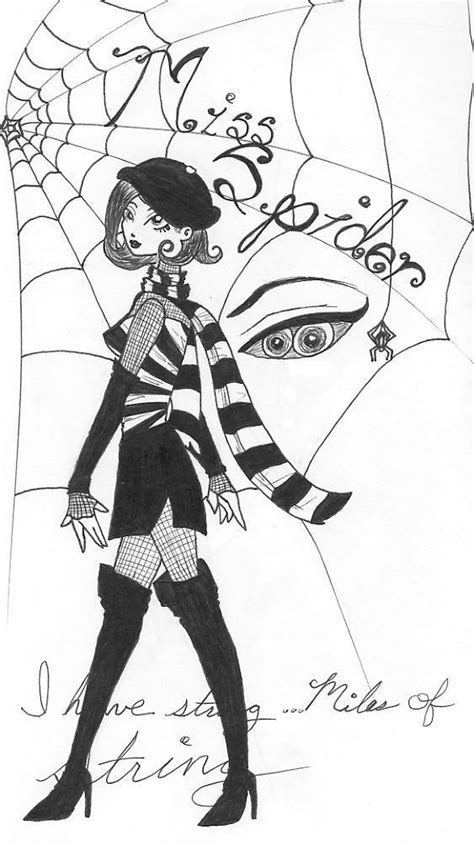 Miss Spider by JamesGiantPeachClub on DeviantArt