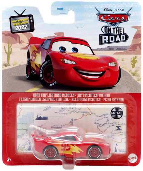 Disney Pixar Cars On The Road Road Trip Lightning McQueen 155 Diecast ...