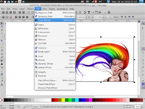 Menambah Color Palette Dari Gambar Bitmap - Panduan Inkscape Bahasa ...