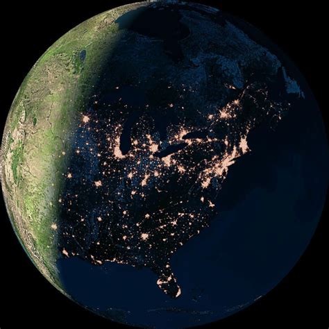 earth...look at all the lights...at least i think they are lights...so beautiful! | Satellite ...