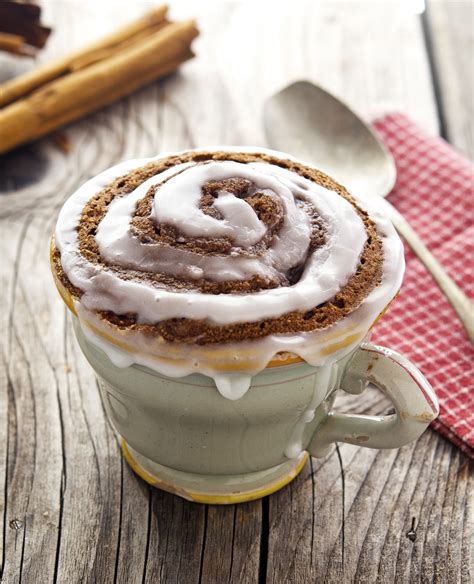 The Iron You: (Paleo) Cinnamon Roll In A Mug