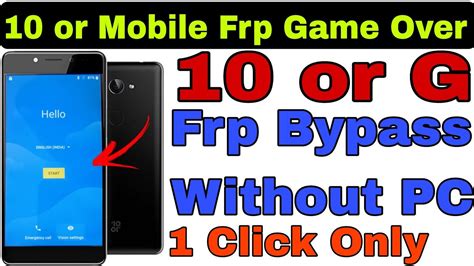 10 or G Frp Bypass Without PC 2022-23 Latest Trick By ...