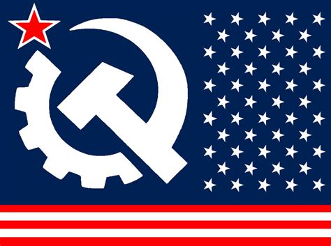 A Communist America Flag by BlusterAster12 on DeviantArt