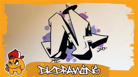 Letter N Graffiti Style