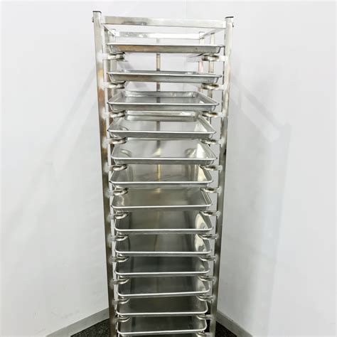 BAKING TROLLEY - ROLLING TROLLEY - OVEN TROLLEY - BAKERY TRAY RACK TROLLEY - FOOD DELIVERY CART ...