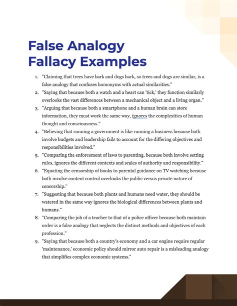 False Analogy Fallacy - 100+ Examples, How to Write, Tips