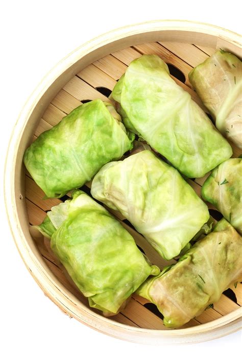 Chinese Stuffed Cabbage Rolls Recipe (Plant-Based & Gluten-Free)