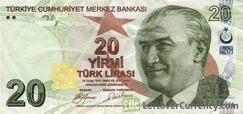 current Turkish Lira banknotes - Exchange yours now