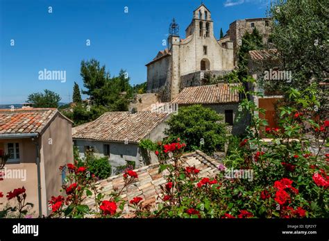 Gigondas village. Vaucluse. Provence-Alpes-Cote d"Azur region. France Stock Photo - Alamy