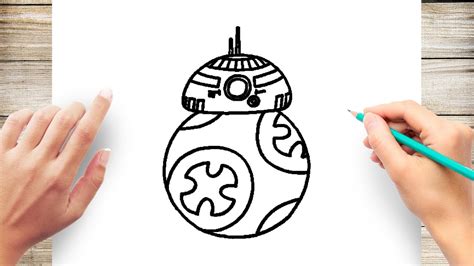 How To Draw BB8 From Star Wars Easy - YouTube