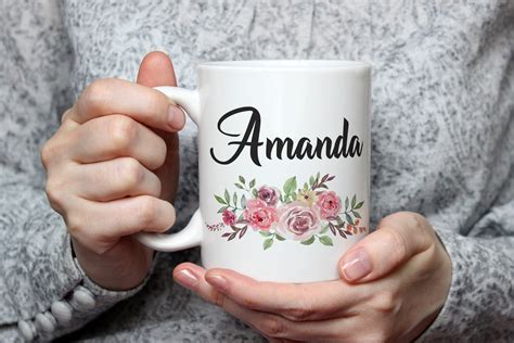 Personalized Name Coffee Mug Custom Name Mug Lover Name | Etsy