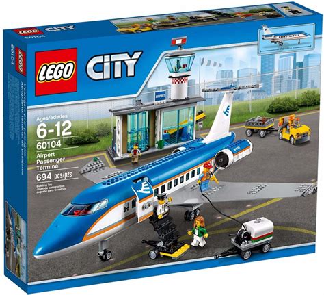 Lego 60104 Terminal Y Avión De Pasajeros City, Env. Grátis - $ 2,290.00 en Mercado Libre