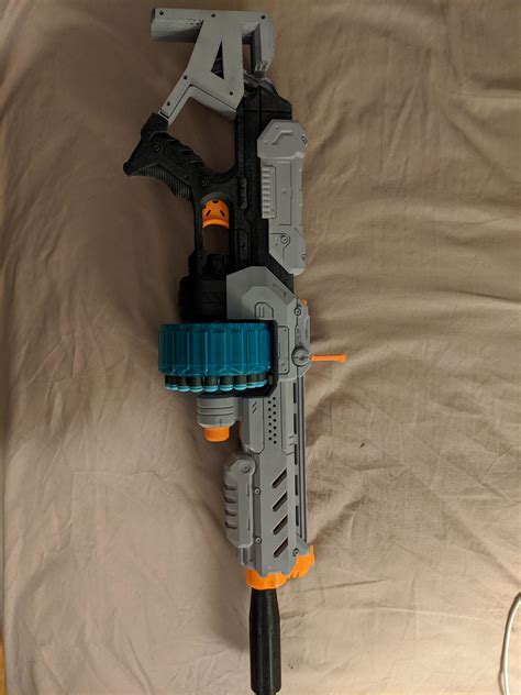 I made some more progress on my xshot turbo fire : Nerf