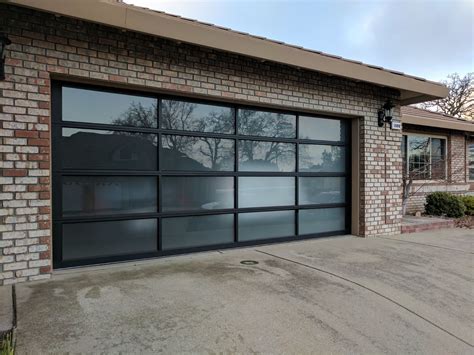 Modern Glass Entry Door Project | Residential Garage Door Installation