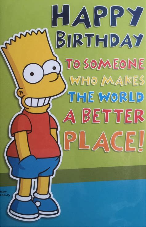 Steven Bart Simpson Birthday Meme Happy Birthday - Bank2home.com