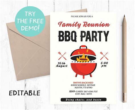 Farewell Party Invitations, Cowboy Invitations, Dinosaur Invitations, Bbq Invitation, Printable ...