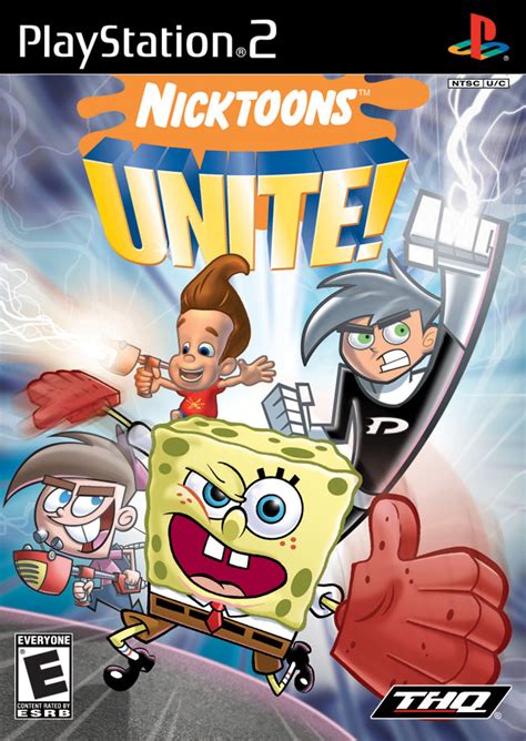 Nicktoons Unite Sony Playstation 2 Game