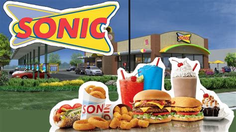 SONIC - najpopularniejszy fast-food w USA - jedzenie w Ameryce - ŻYCIE W USA - YouTube