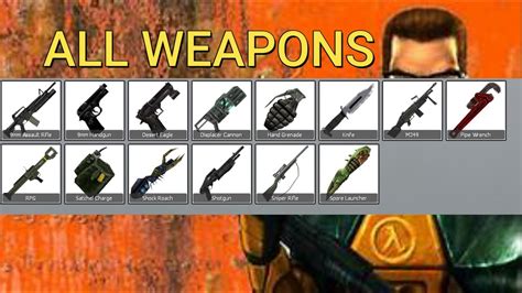 Half Life 1 Weapons Mod (GMOD) - YouTube