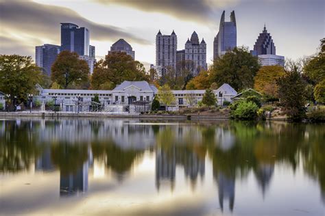 Atlanta Park Skyline - Bill Shander