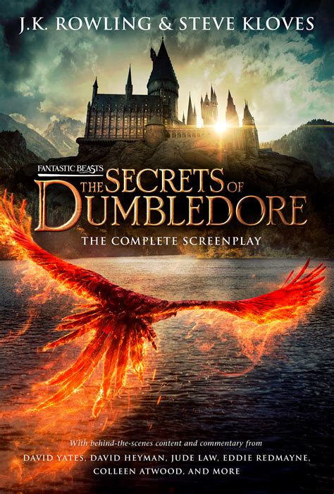 ‘Secrets of Dumbledore’ original screenplay — Harry Potter Fan Zone