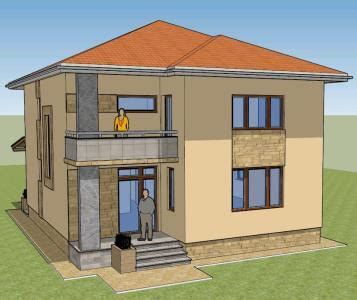 House 3D SKP Model for SketchUp • Designs CAD