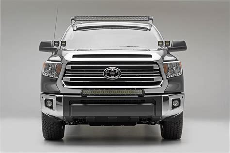 2007-2021 Toyota Tundra Front Roof LED Kit with 50 Inch LED Curved Double Row Light Bar - Part ...