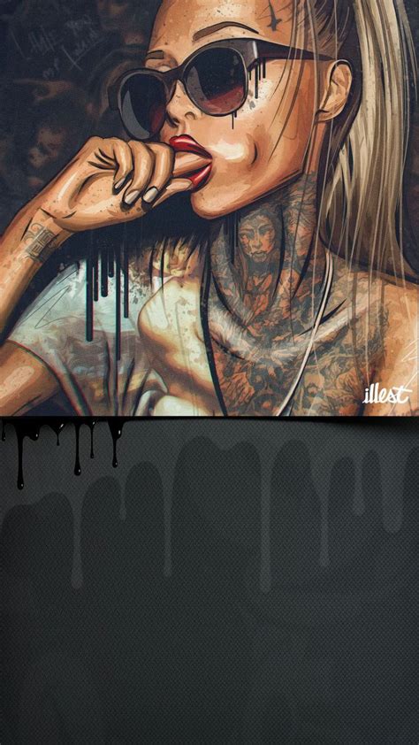 Dope Girl Cartoon Wallpapers on WallpaperDog