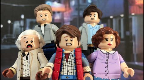 LEGO Back to the Future Minifigures | Flying Fast With Quadcopter Source