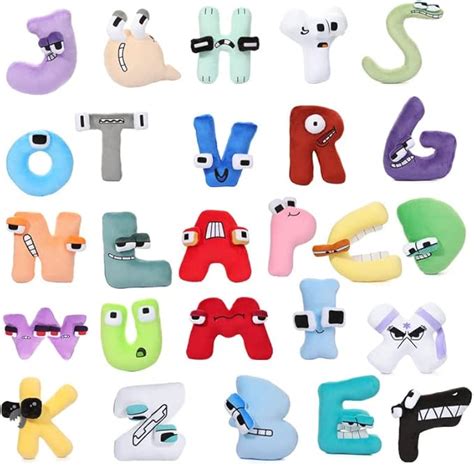 (Set de 26) Alphapals Kids Starter Plush Alphabet Individual de aproximadamente 10-12 pulgadas ...