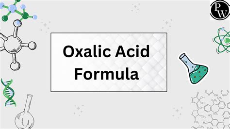 Oxalic Acid Formula, Structure And Equivalent Weight