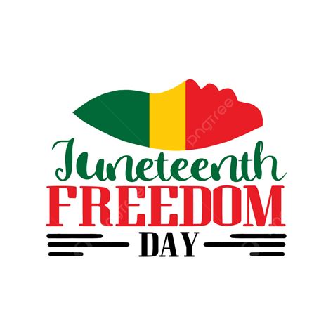 Juneteenth Clipart Transparent Background, Freedom Juneteenth Illustration, Juneteenth, Png ...