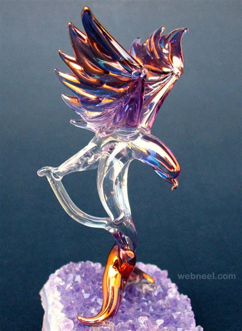 50 Beautiful Glass Sculpture Ideas and Hand Blown sculpture designs