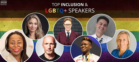 Top LGBTQ+ Keynote Speakers - London Speaker Bureau