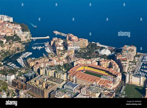 Stade Louis II, Monaco Stock Photo - Alamy