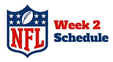 NFL Week 2 Schedule 2022 - Athlon Sports