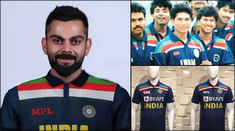 India retro jersey: India's jerseys over the years - India Fantasy