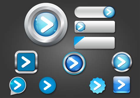 Free Web Buttons Set 07 Vector - Download Free Vector Art, Stock ...