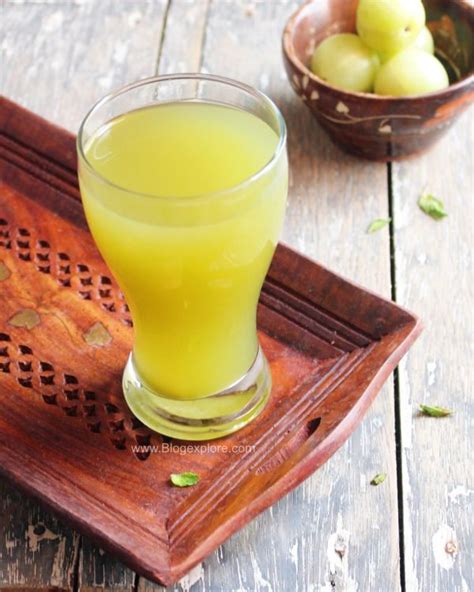 Amla Juice Recipe | Indian Gooseberry Juice - Blogexplore